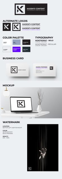 Kaden-Stephens-personal-photography-branding-identity-sheet-header-logo