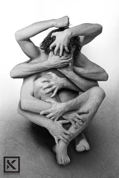 Kaden-Stephens-mixed-illustrations-photography-Torment